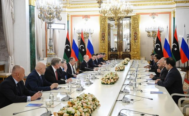 Putin and Menfi Discuss Libya's Oil and Security Ties