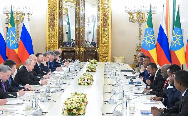 Putin and Abiy Hold Kremlin Talks on Nuclear Cooperation