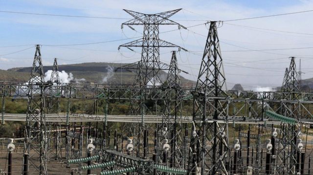 Electricity pylons and substation equipment